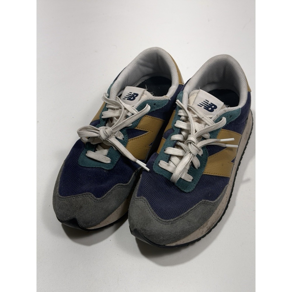 New Balance Men's‎ 237 Mountain Teal Gold Moss MS237LX1 Shoes Size 9.5 Read
